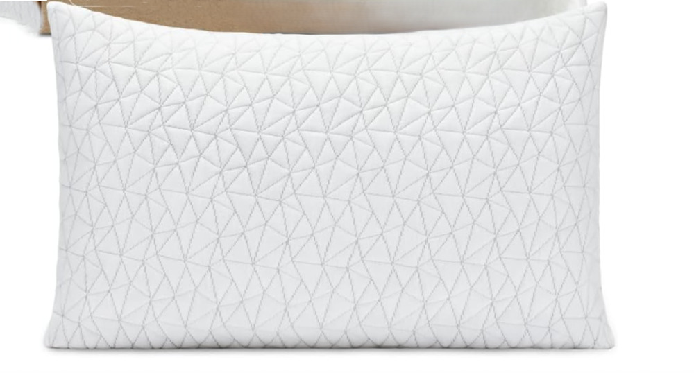 Coop Home Goods Premium Adjustable Pillow Cross Cut Memory Foam Fill Queen NEW